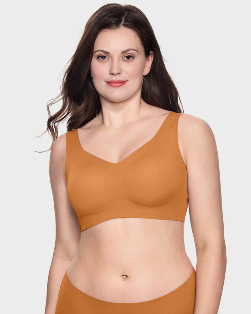 Wire-Free Cooling Minimizer Bra with Antibacterial Fabric