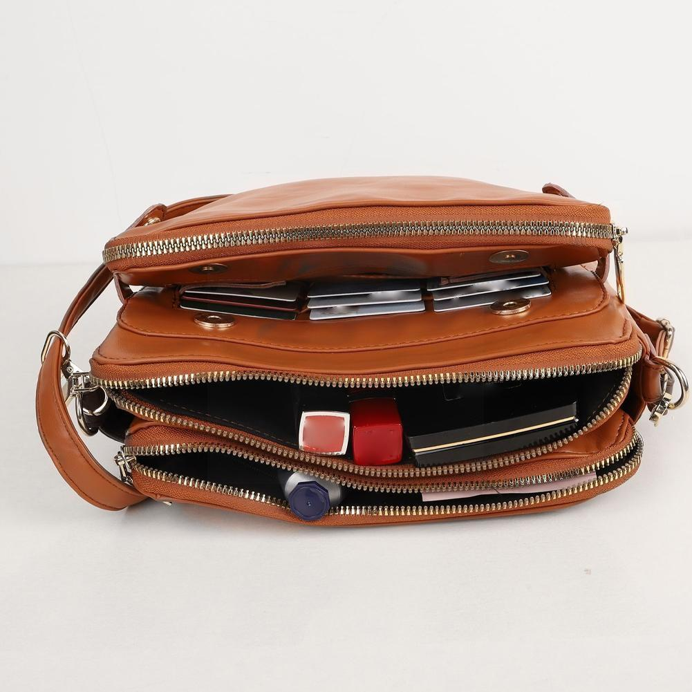 Women Multi-Compartment Crossbody Bag | Nerissa