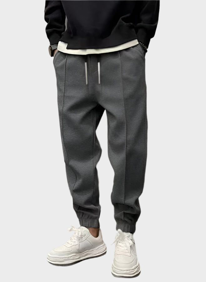 Variant image for Men's Trousers Black Cotton | Urban Style-15