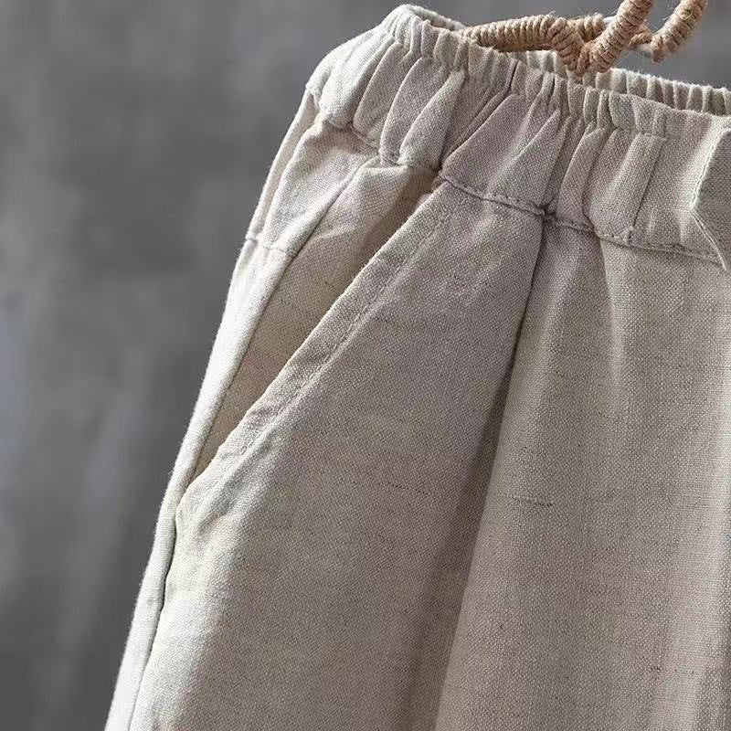Mieke | Classic Linen Pants Women