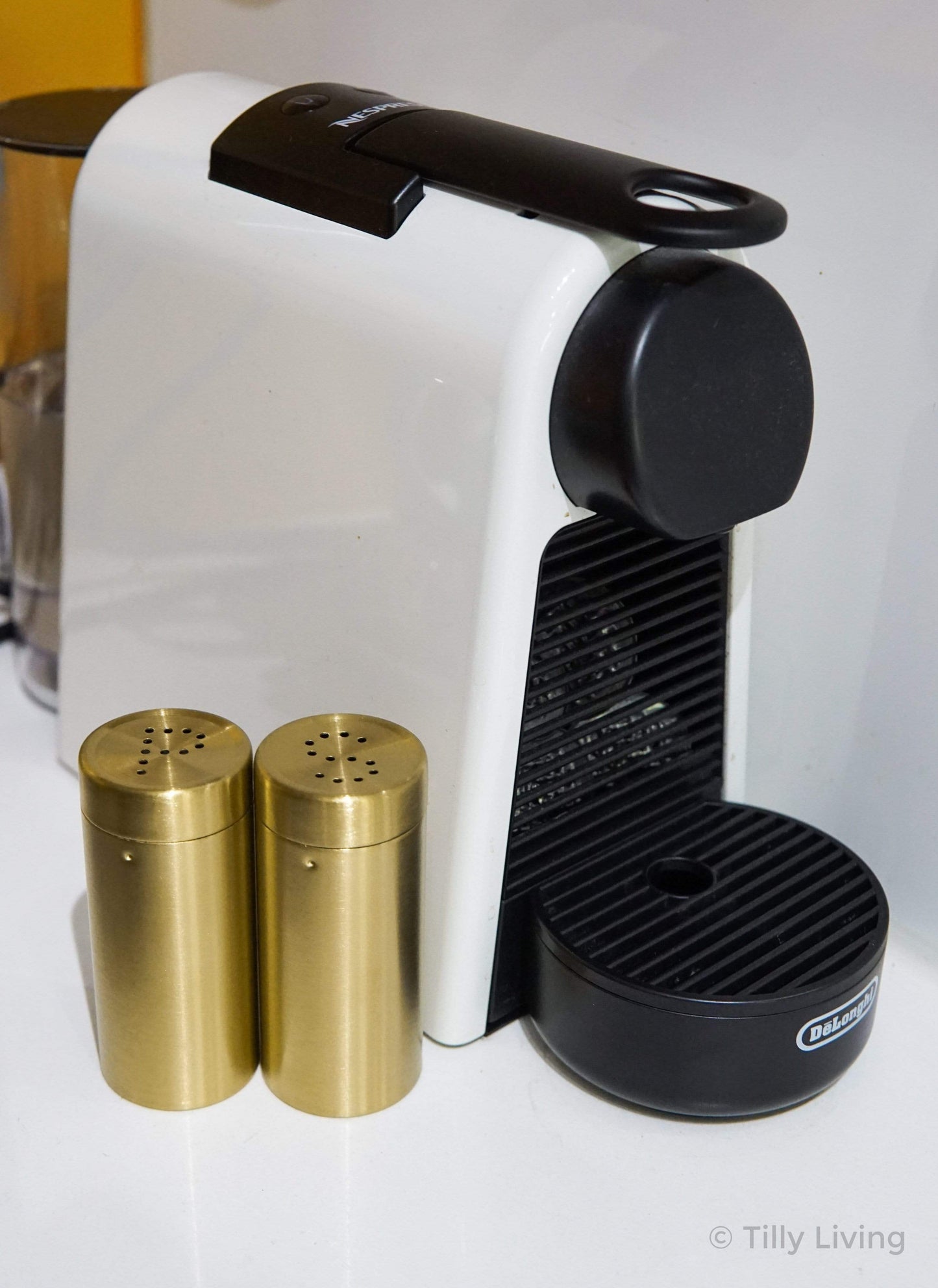 Gold Stainless Steel Salt and Pepper Shakers – Modern Table Set