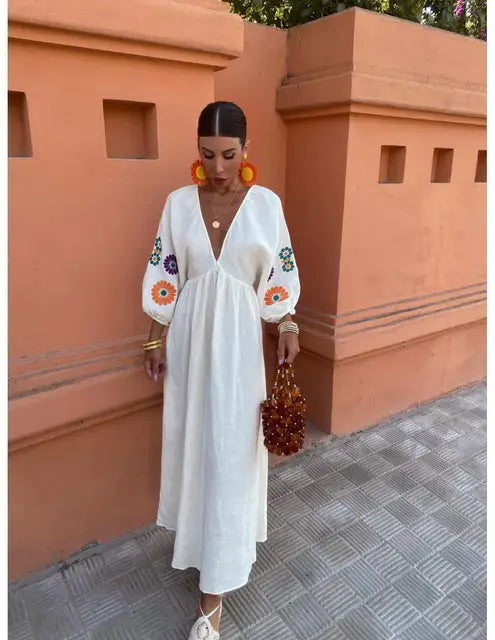Women Boho Maxi Dress | Eva