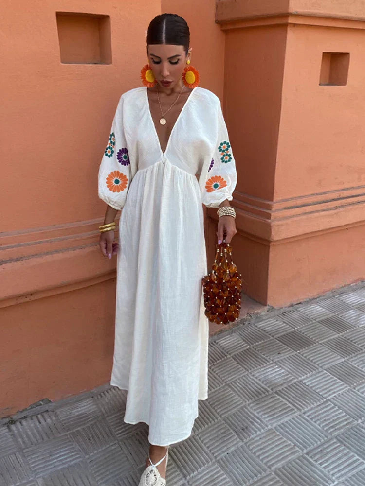 Women Boho Maxi Dress | Eva