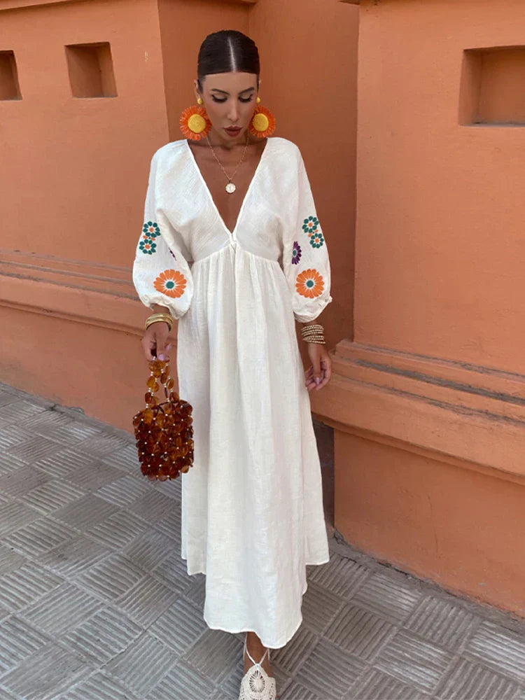 Women Boho Maxi Dress | Eva