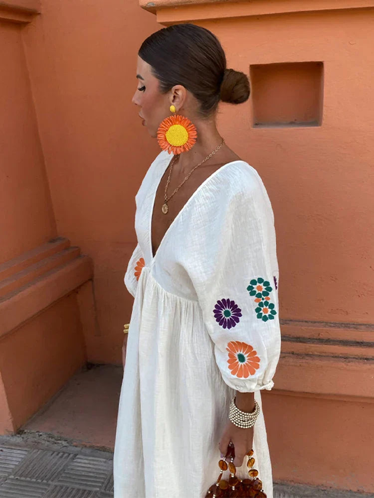 Women Boho Maxi Dress | Eva