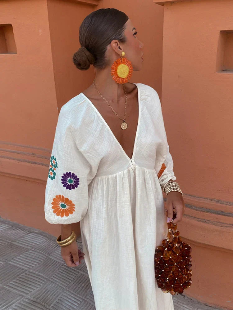 Women Boho Maxi Dress | Eva