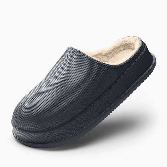 Variant image for Men Slippers Grey Fur | Comfort-1
