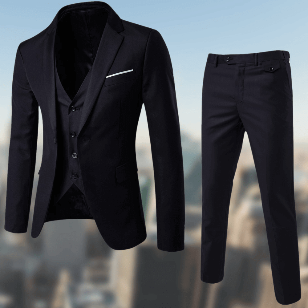 3-Piece Slim Fit Suit | Gary