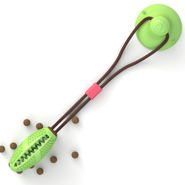 Interactive Dog Toy Durable Rubber with Suction Cup | Chewmaster-6