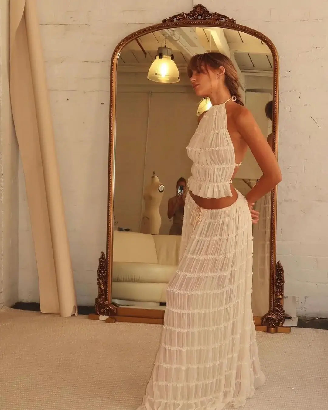 Bohemian Ruffle Set | Beatrice
