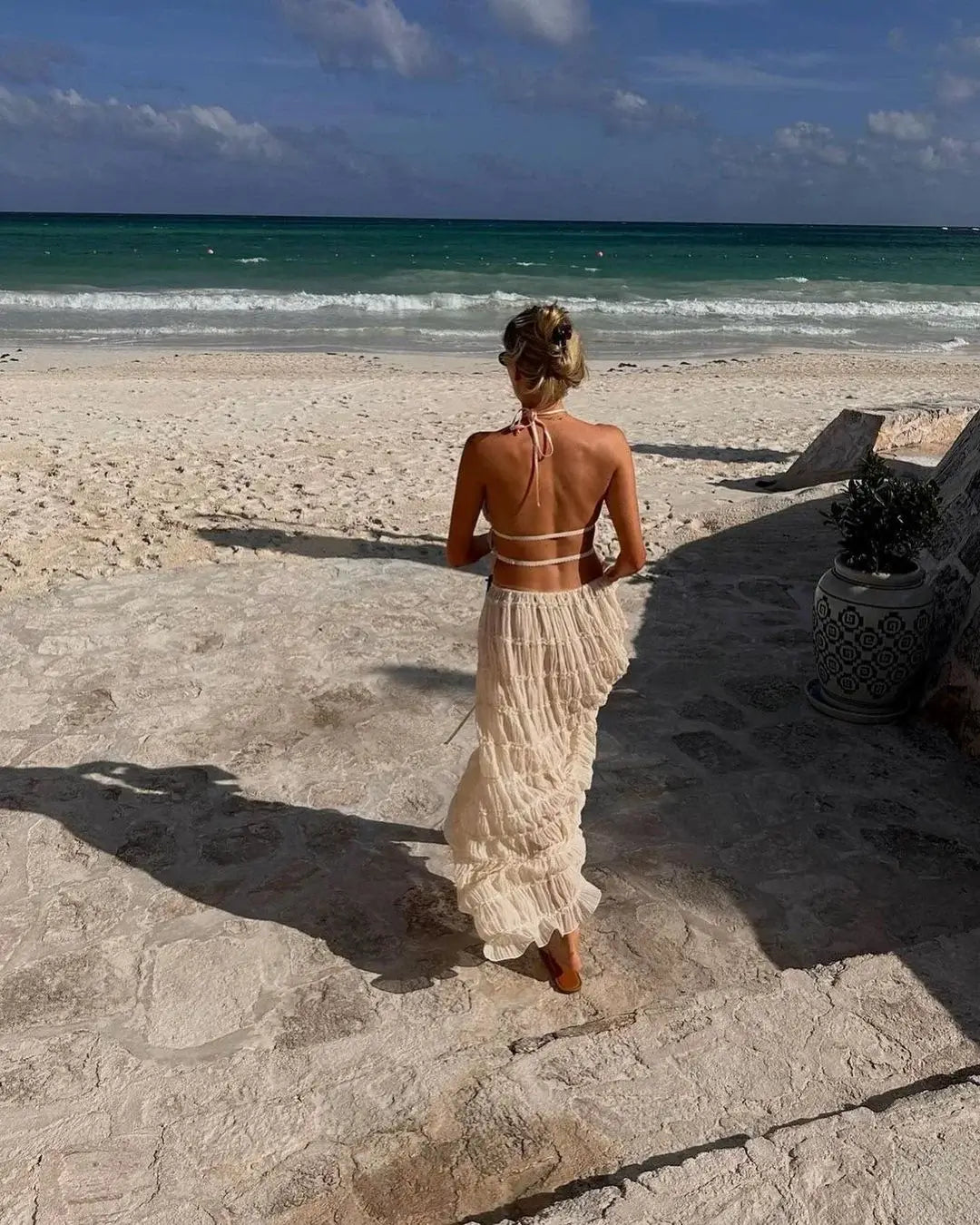 Bohemian Ruffle Set | Beatrice