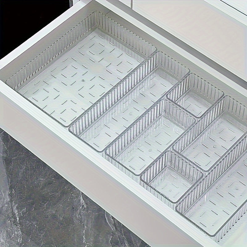 Elegant Acrylic Makeup Organizer with Multiple Drawers – Transparent Vanity Organizer for Cosmetics and Accessories 1