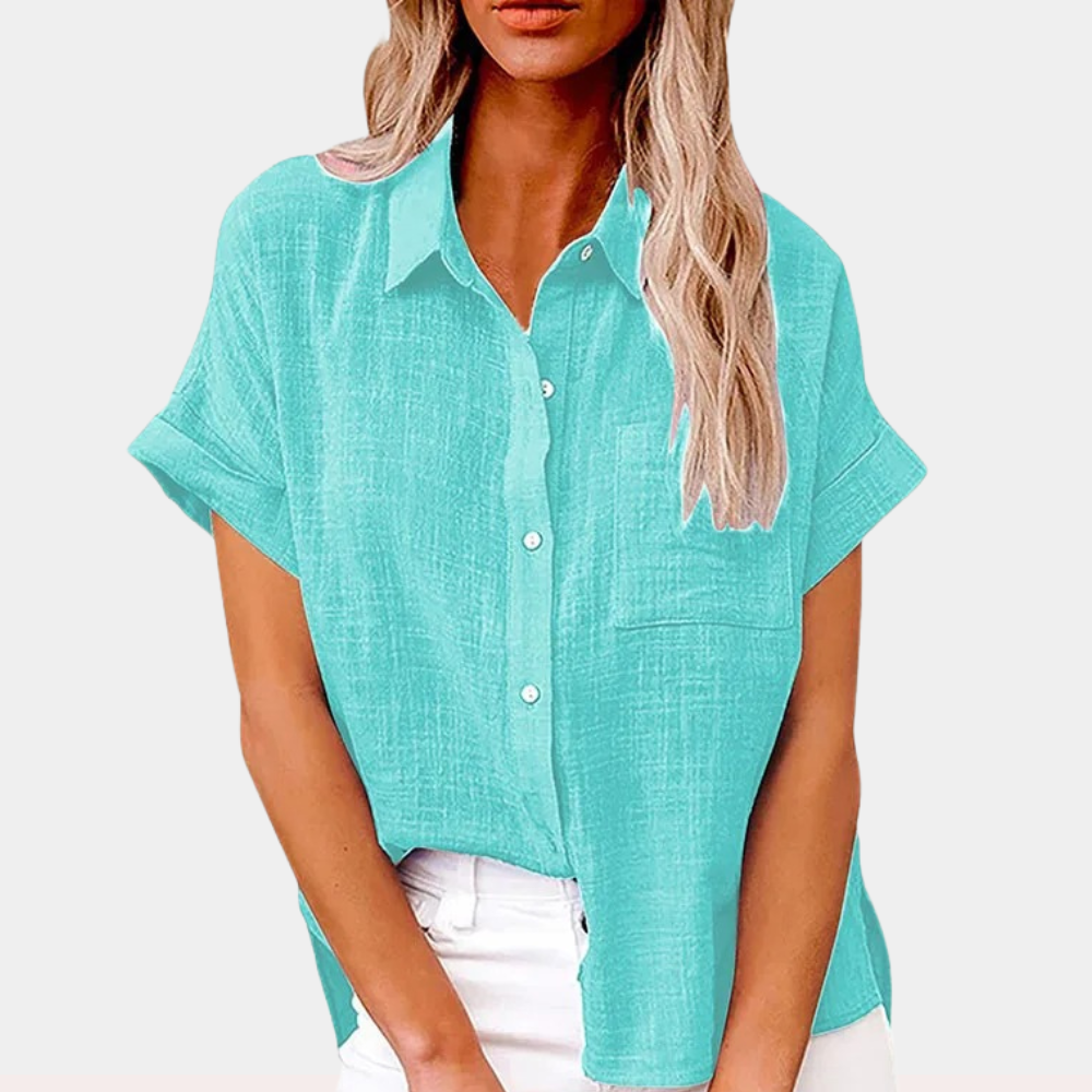 Women Stylish Button-Up Shirt | Elodie