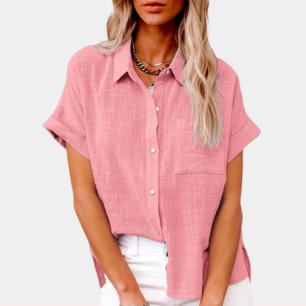 Women Stylish Button-Up Shirt | Elodie