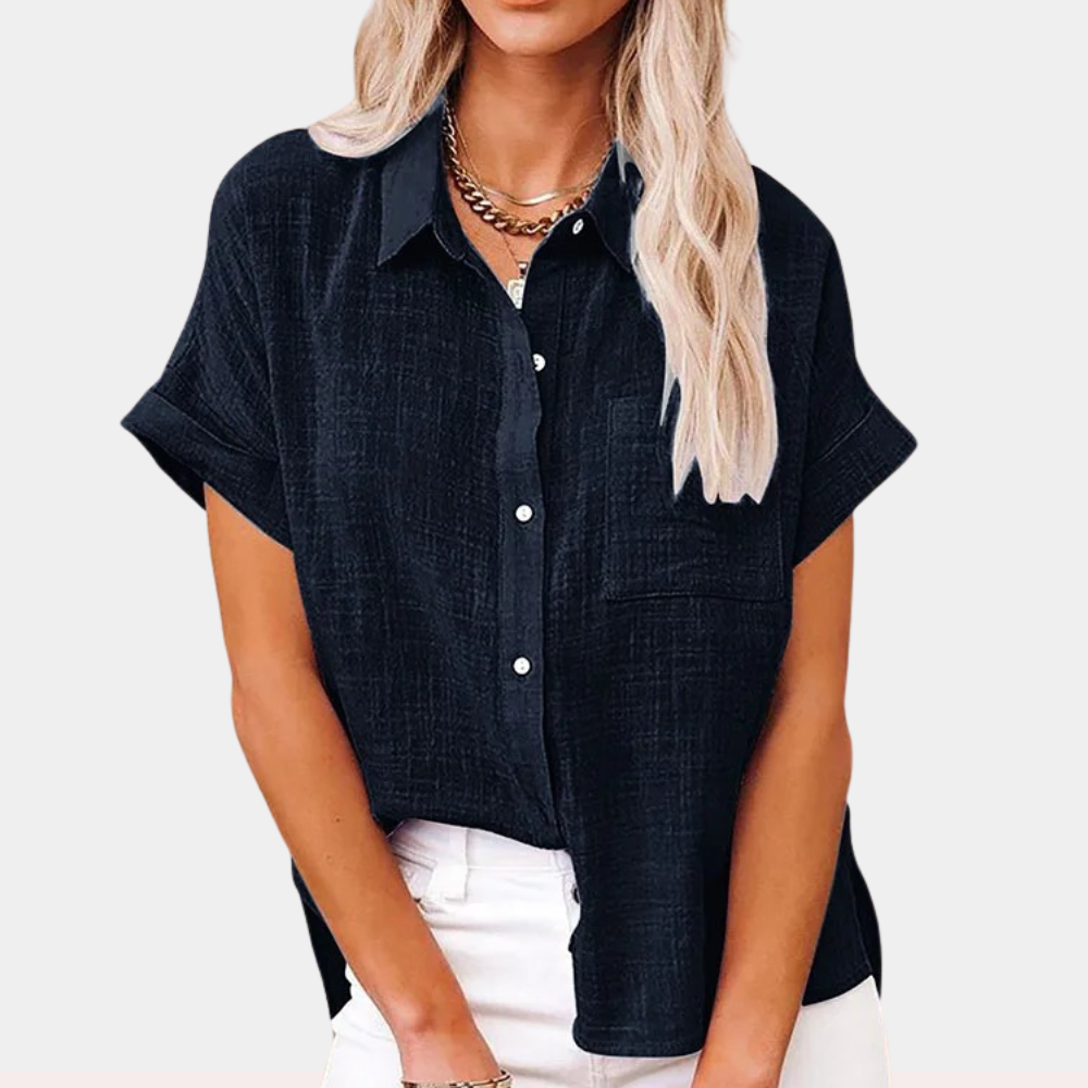 Women Stylish Button-Up Shirt | Elodie