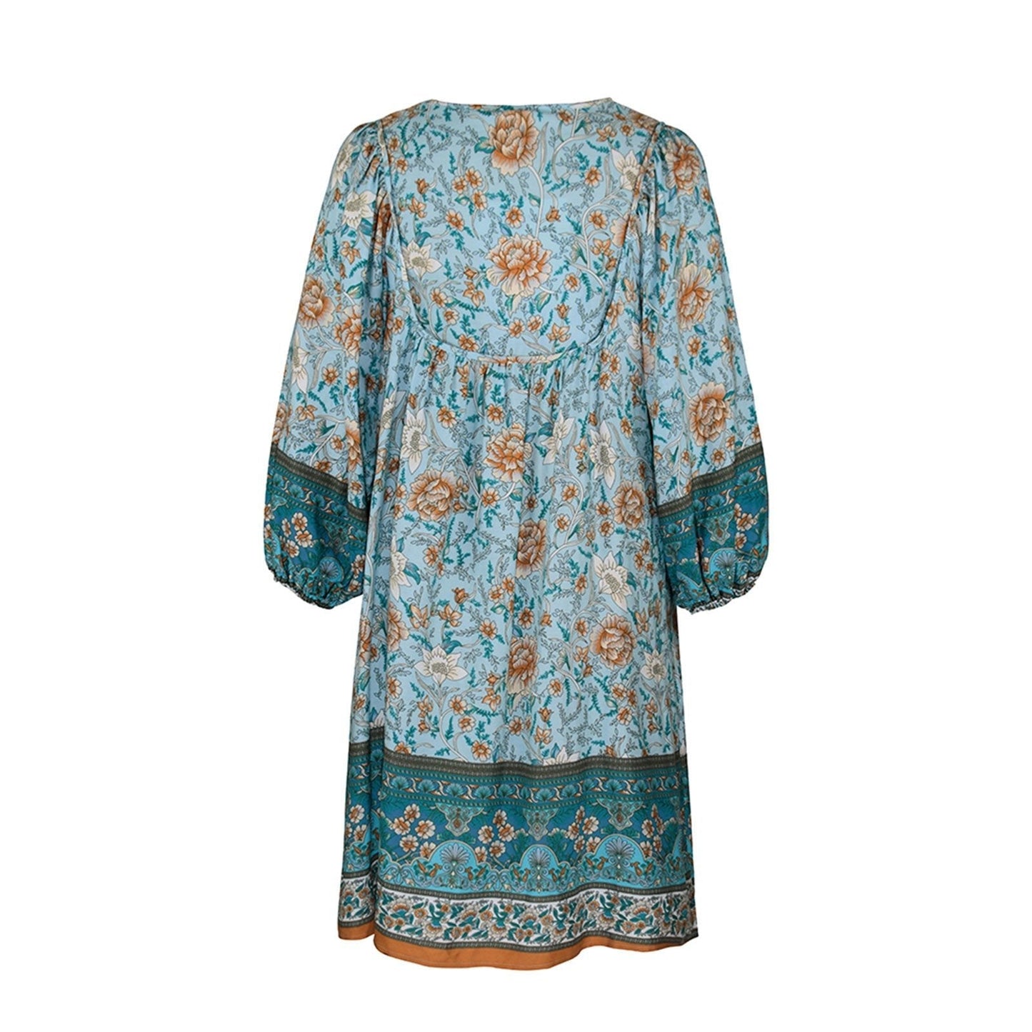 Women Boho Floral Print Dress | Maude