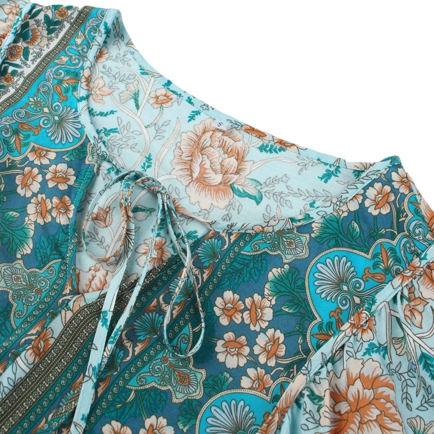 Women Boho Floral Print Dress | Maude