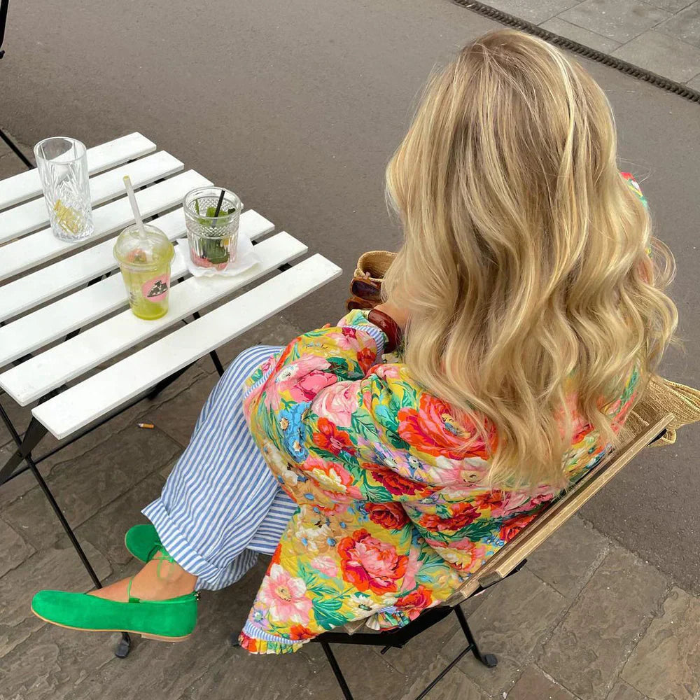 Women Floral Kimono Jacket | Fiona