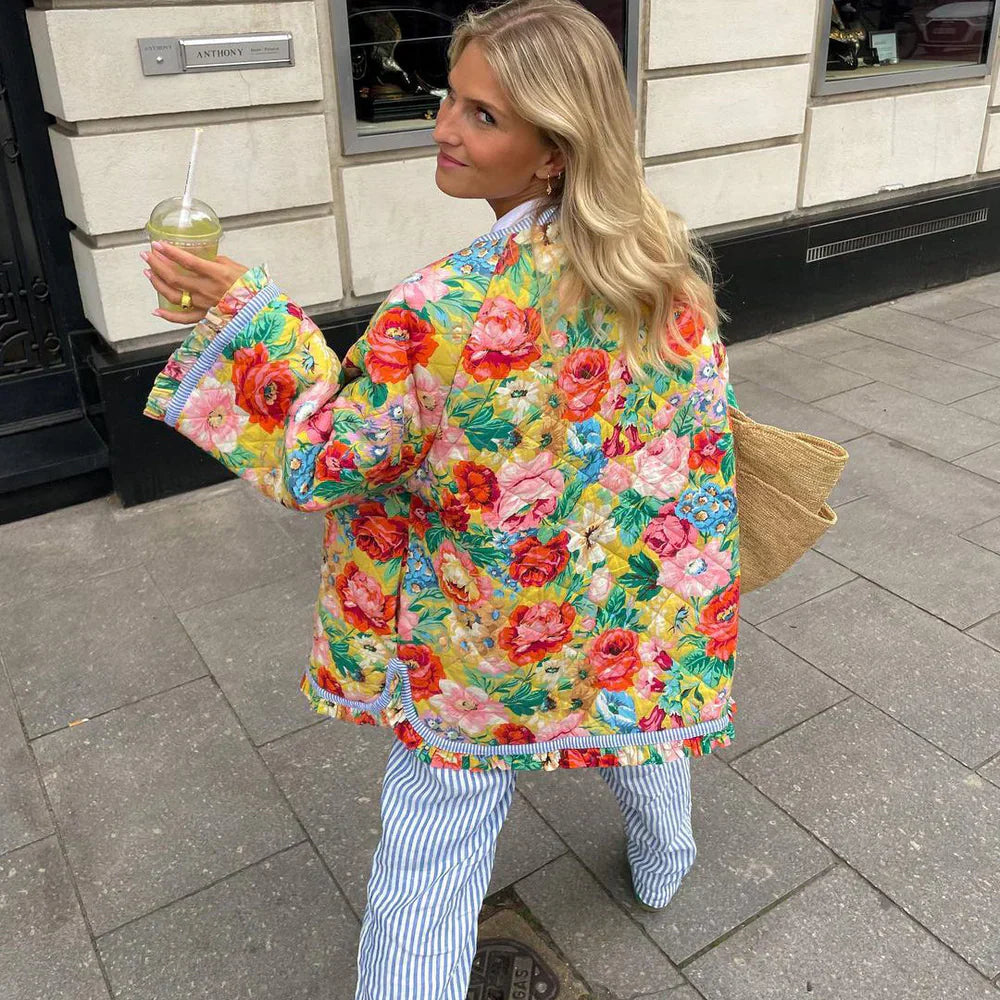 Women Floral Kimono Jacket | Fiona