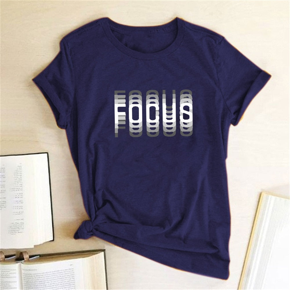 Women Focus Graphic Print T-Shirts | Leanne