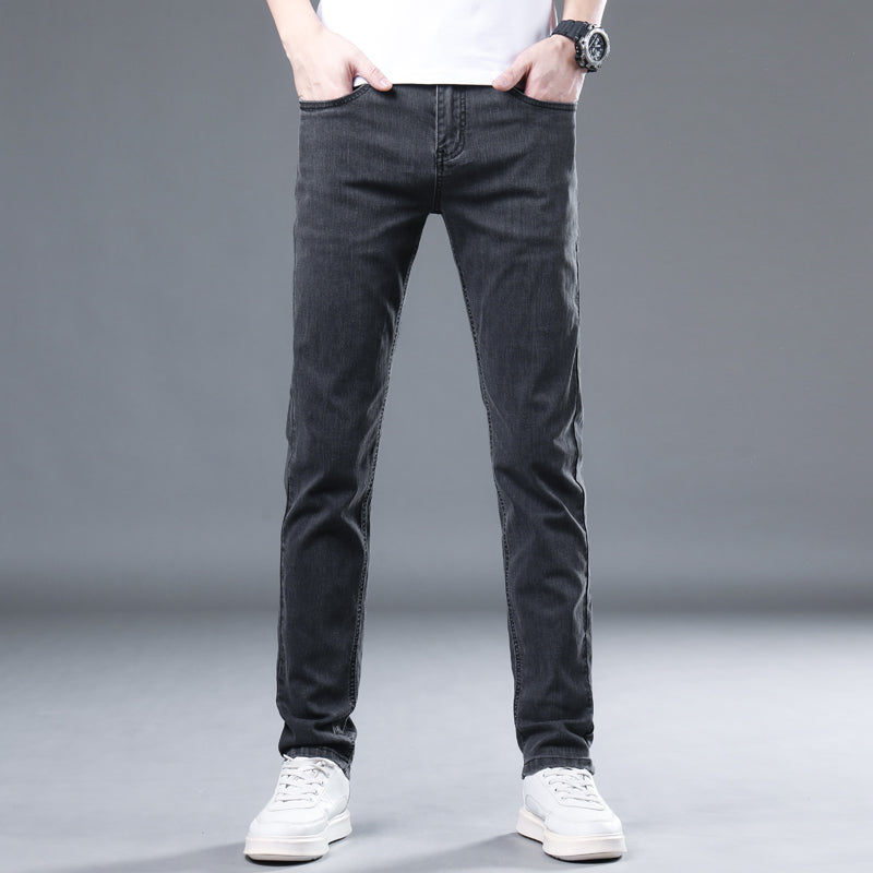 Men's Jeans Blue Ice Silk | Charles-6