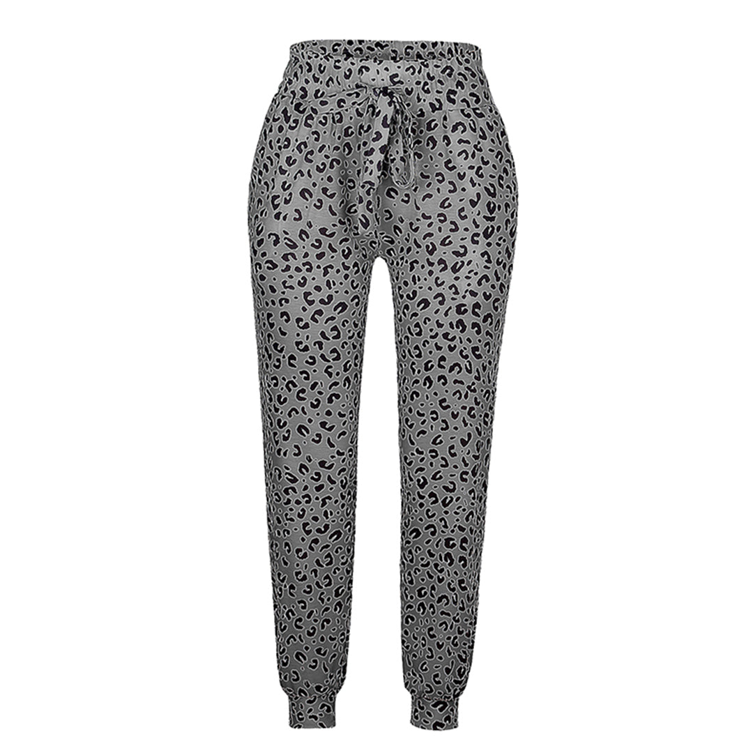 Talia | Comfy Leopard Print Trouser for Women