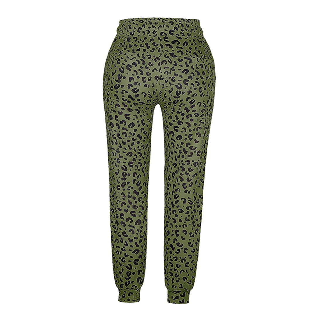 Talia | Comfy Leopard Print Trouser for Women