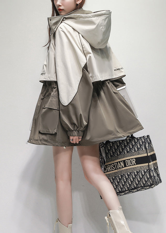 Women Two-Tone Oversized Utility Jacket | Chiaki