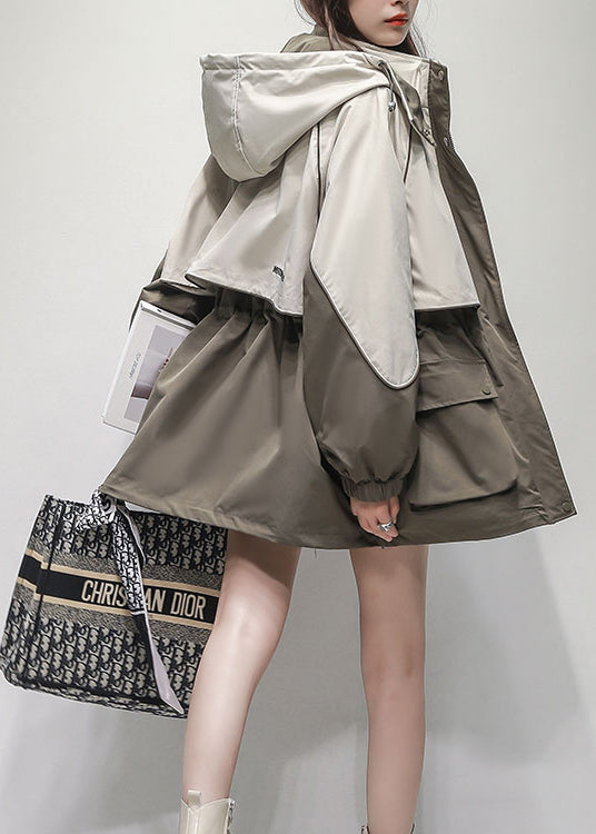 Women Two-Tone Oversized Utility Jacket | Chiaki
