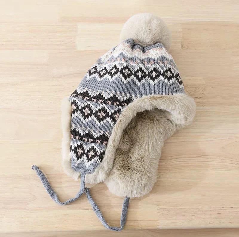 Men Nordic Knit Trapper Hat | Archie