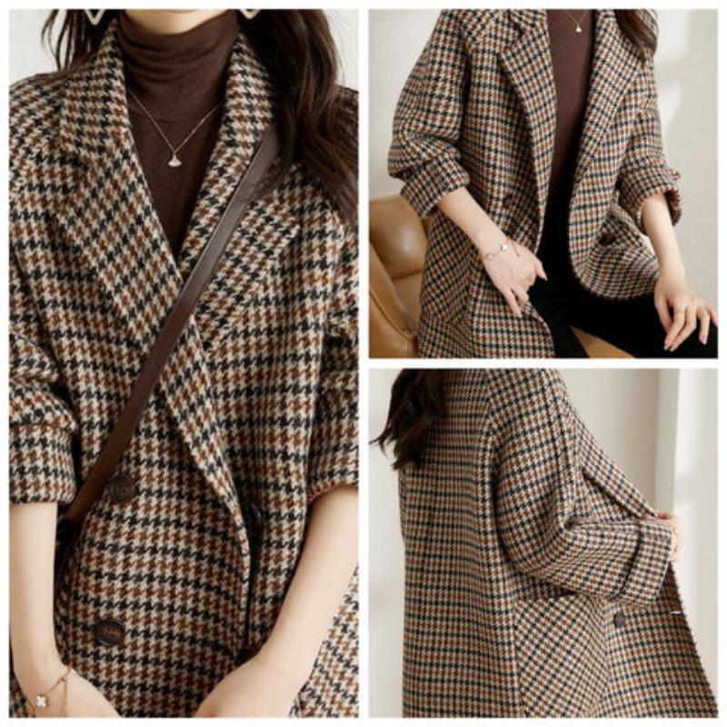 Women Wool Coat Black | Sophie-5