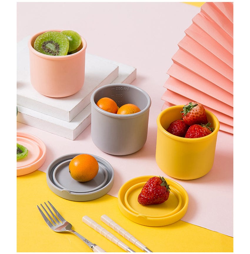 Silicone Food Storage Containers – Stackable, BPA-Free