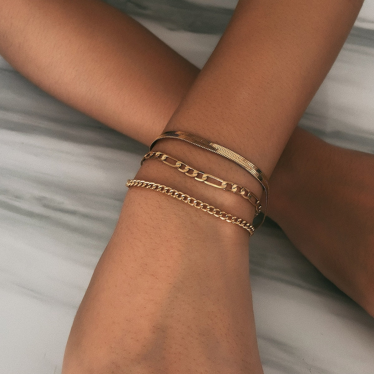 Women Bracelet Silver Alloy | Isla-6
