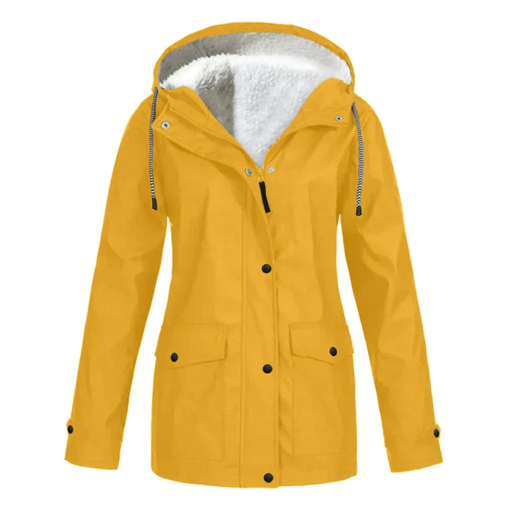Women Waterproof Hooded Parka | Elisia