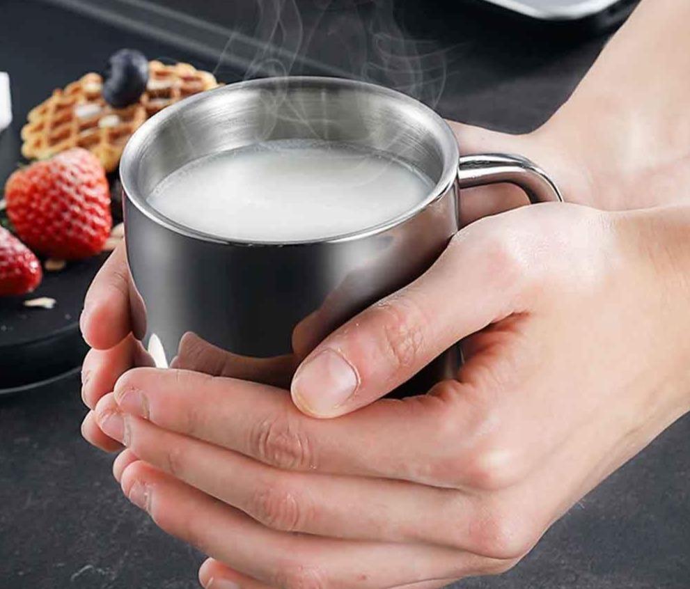 Insulated Stainless Steel Coffee Mug – Double Wall Design