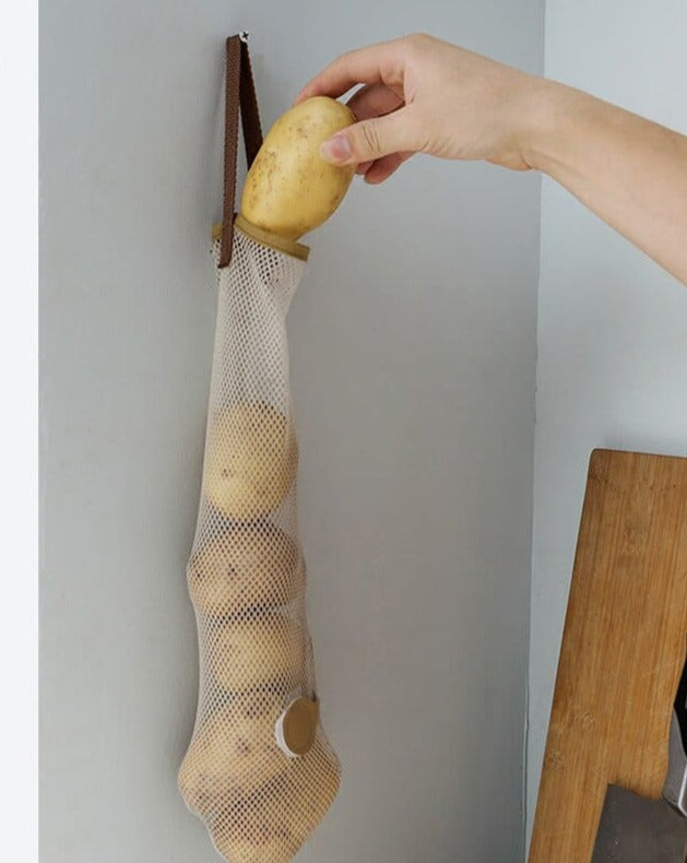 Reusable Hanging Storage Bag for Produce