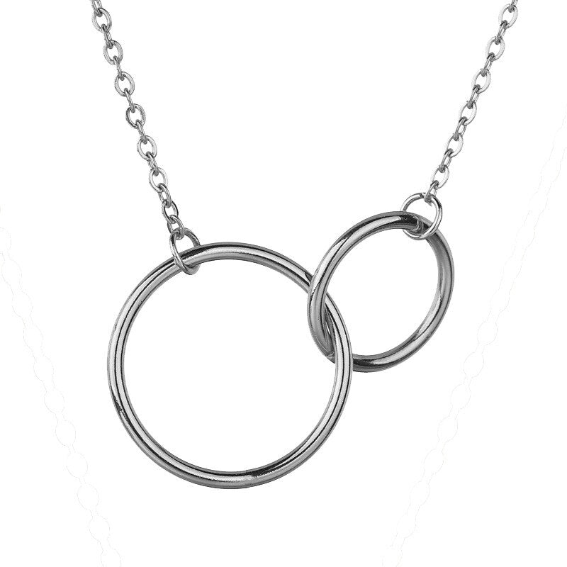 Women Necklace Silver Metal Alloy | Scarlet-3