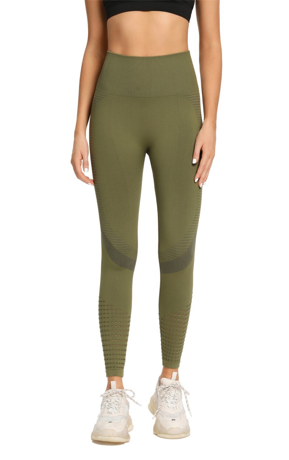 Variant image for Women Leggings Black Spandex Nylon | Opus-17