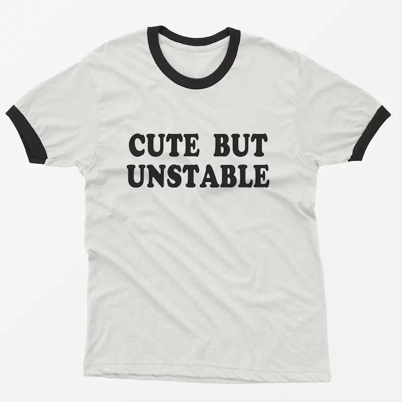 Variant image for Women Graphic T-Shirt White Cotton | Fun Design-1