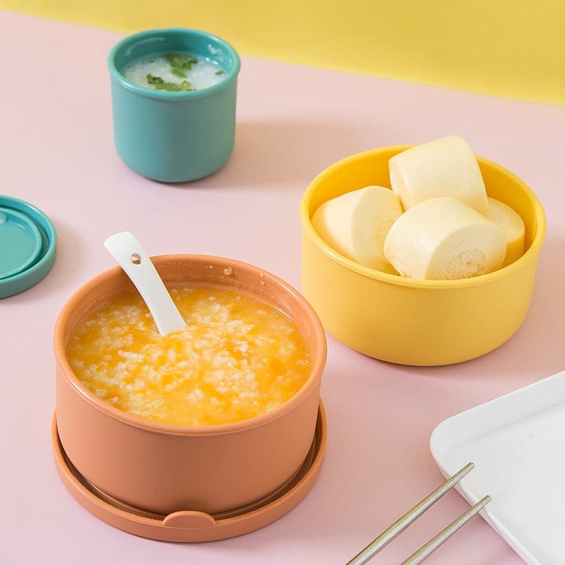Silicone Food Storage Containers – Stackable, BPA-Free
