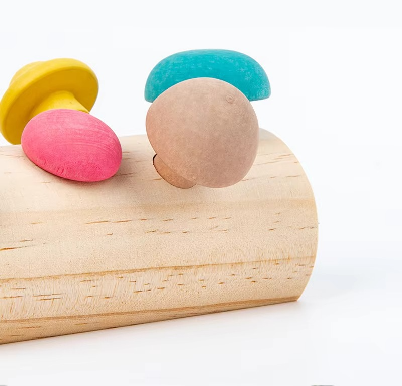 Baby Matching Blocks Toy Colorful Wooden | Learning Fun-5