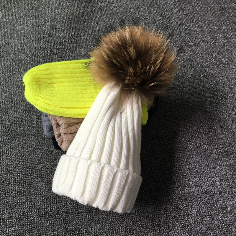 Elara – Chunky Knitted Beanie for Women – Fashionable & Cozy
