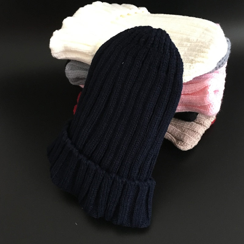 Elara – Chunky Knitted Beanie for Women – Fashionable & Cozy