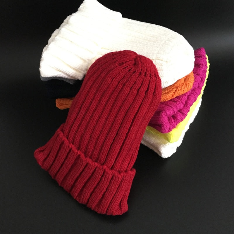 Elara – Chunky Knitted Beanie for Women – Fashionable & Cozy