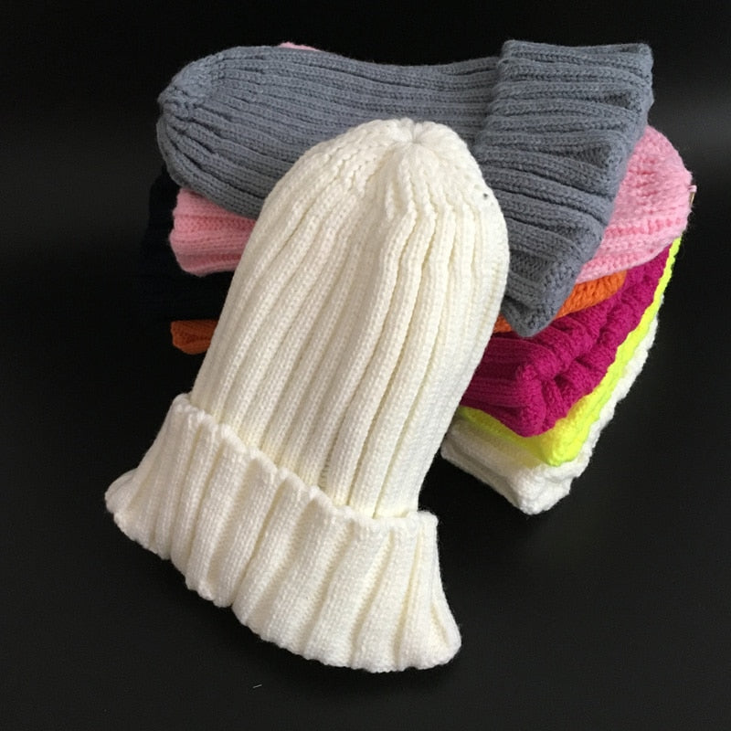 Elara – Chunky Knitted Beanie for Women – Fashionable & Cozy