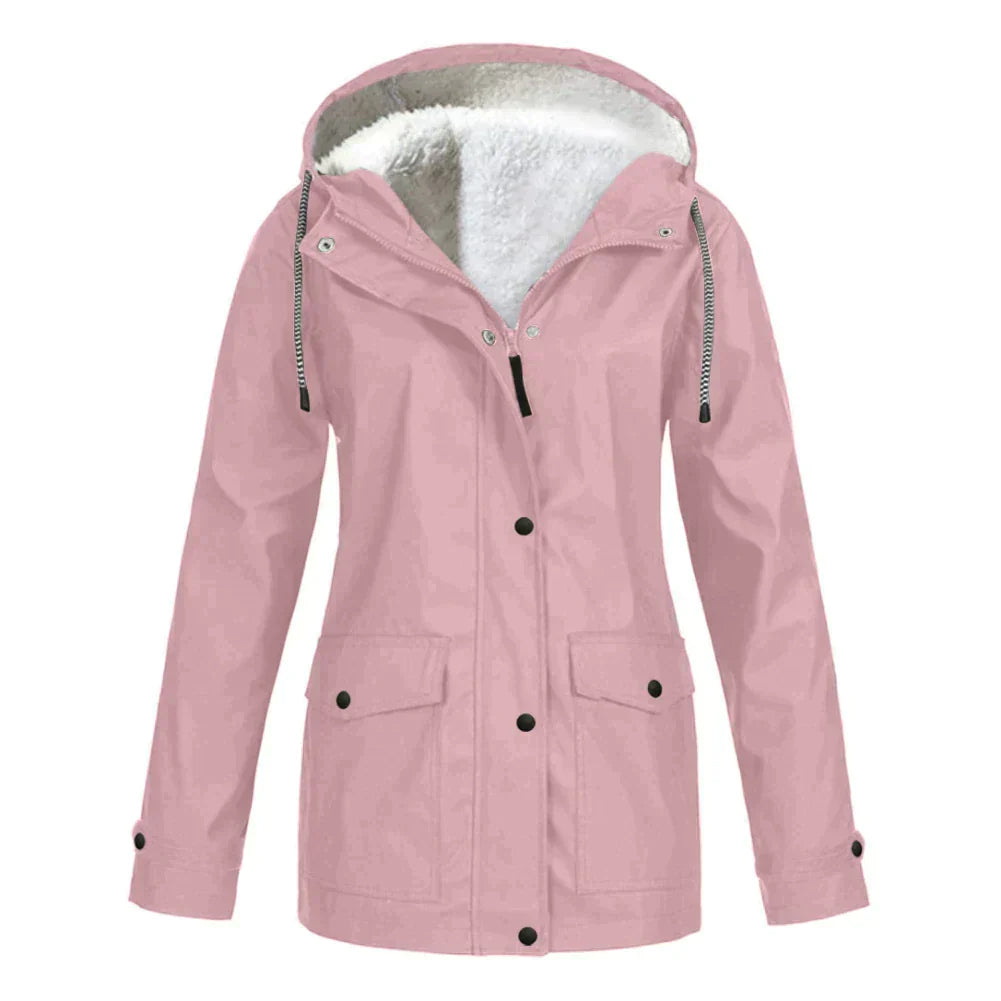 Women Waterproof Hooded Parka | Elisia