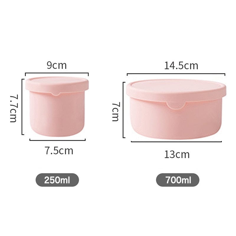 Variant image for Food Storage Container Silicone Stackable | Modern Series-2