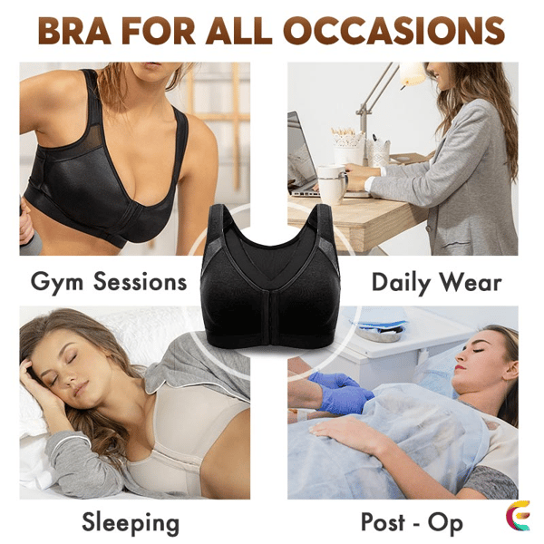 High Support Sports Bra with Adjustable Straps – Comfortable and Breathable for Workouts and Daily Wear 8