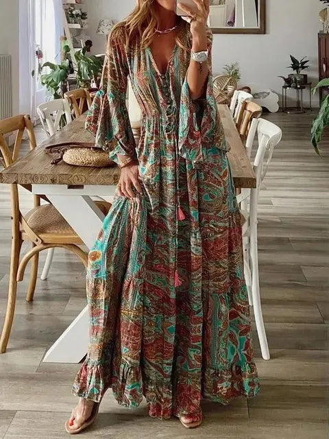 Women Comfy Long Dress | Sariah