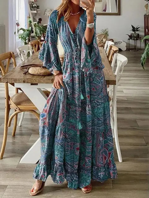 Women Comfy Long Dress | Sariah
